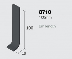PVC 8710 Sit-on Skirting 2m Length
