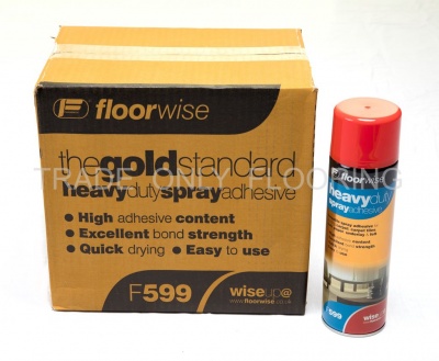 Floorwise Heavy Duty Spray Adhesive F599 (500ml x 12)