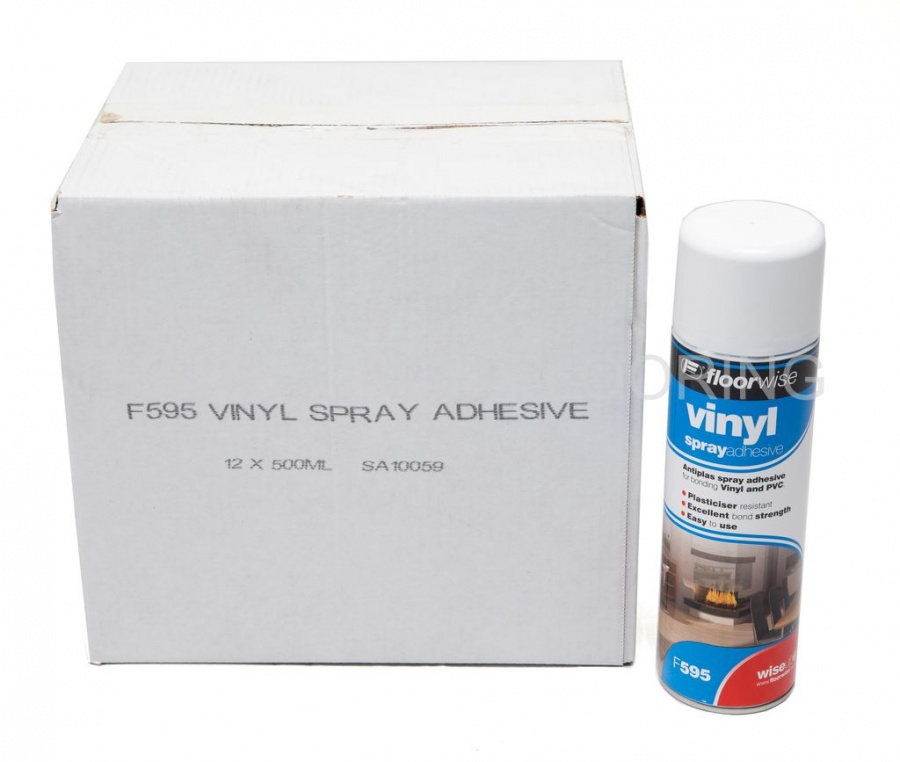 Vinyl Spray Adhesive F595 (500ml x 12)