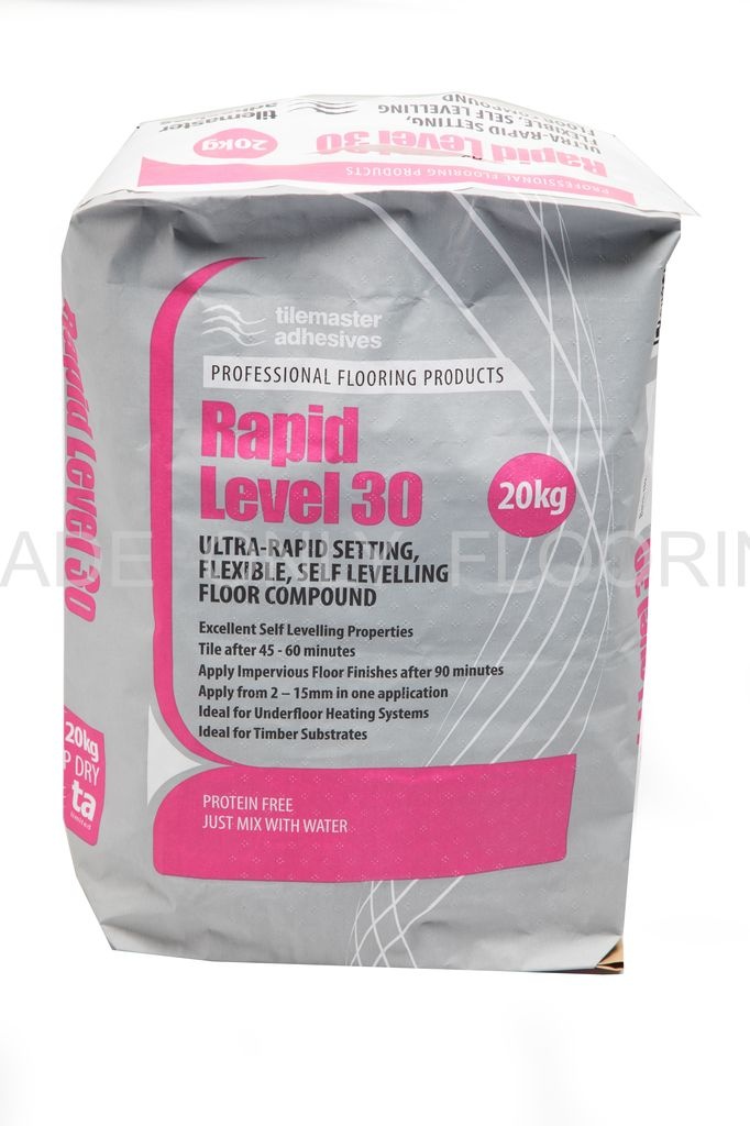 Tilemaster Rapid Level 30 Screed 20kg Trade Only Flooring Supplies