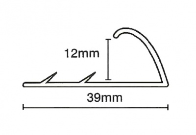 Max Reflections 217.9C Single Edge Chrome (2.7m x 5 lengths)