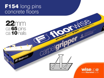 Floorwise Regular Gripper Long Pin Crete F154